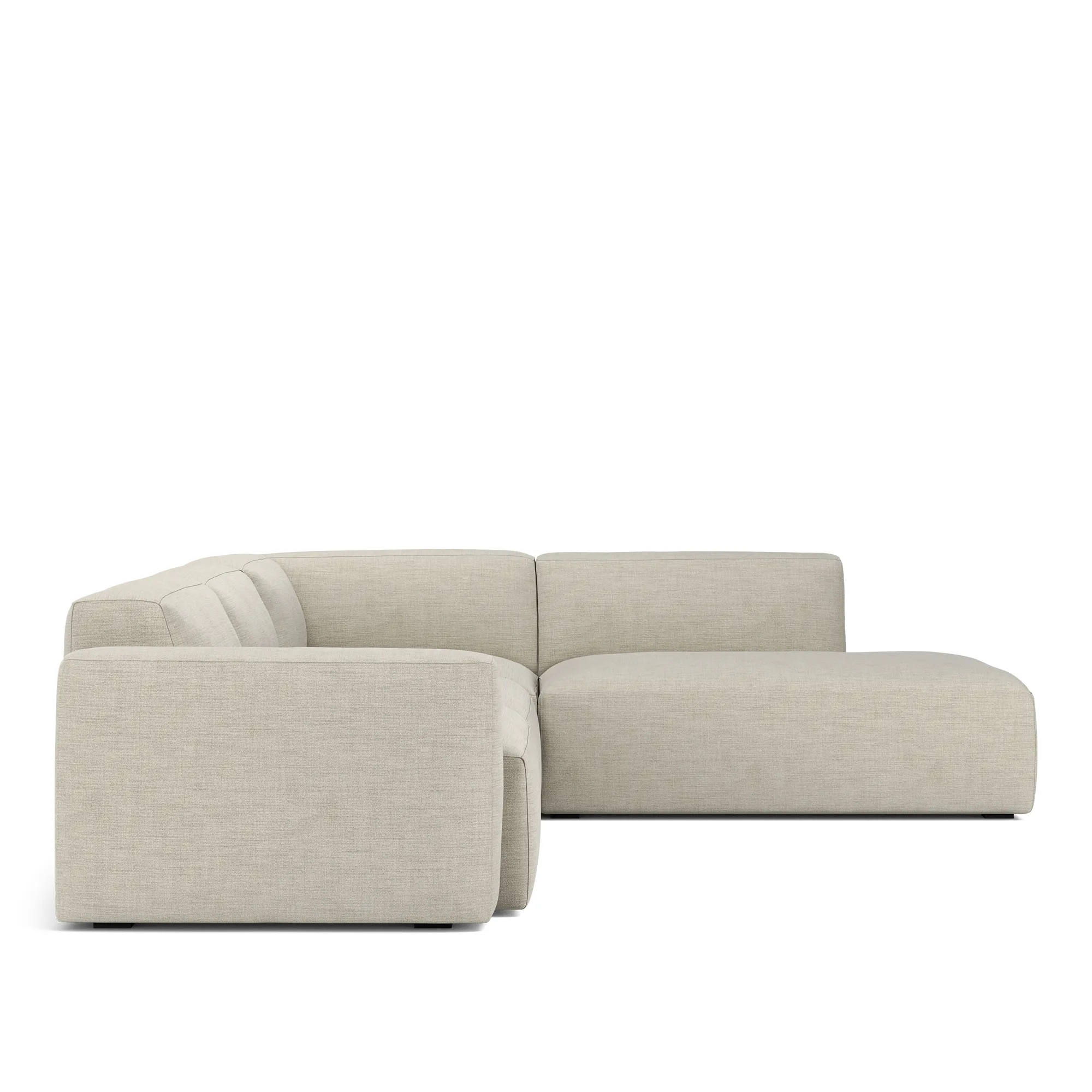 Brick 4-Seater Corner Open End Right - 3