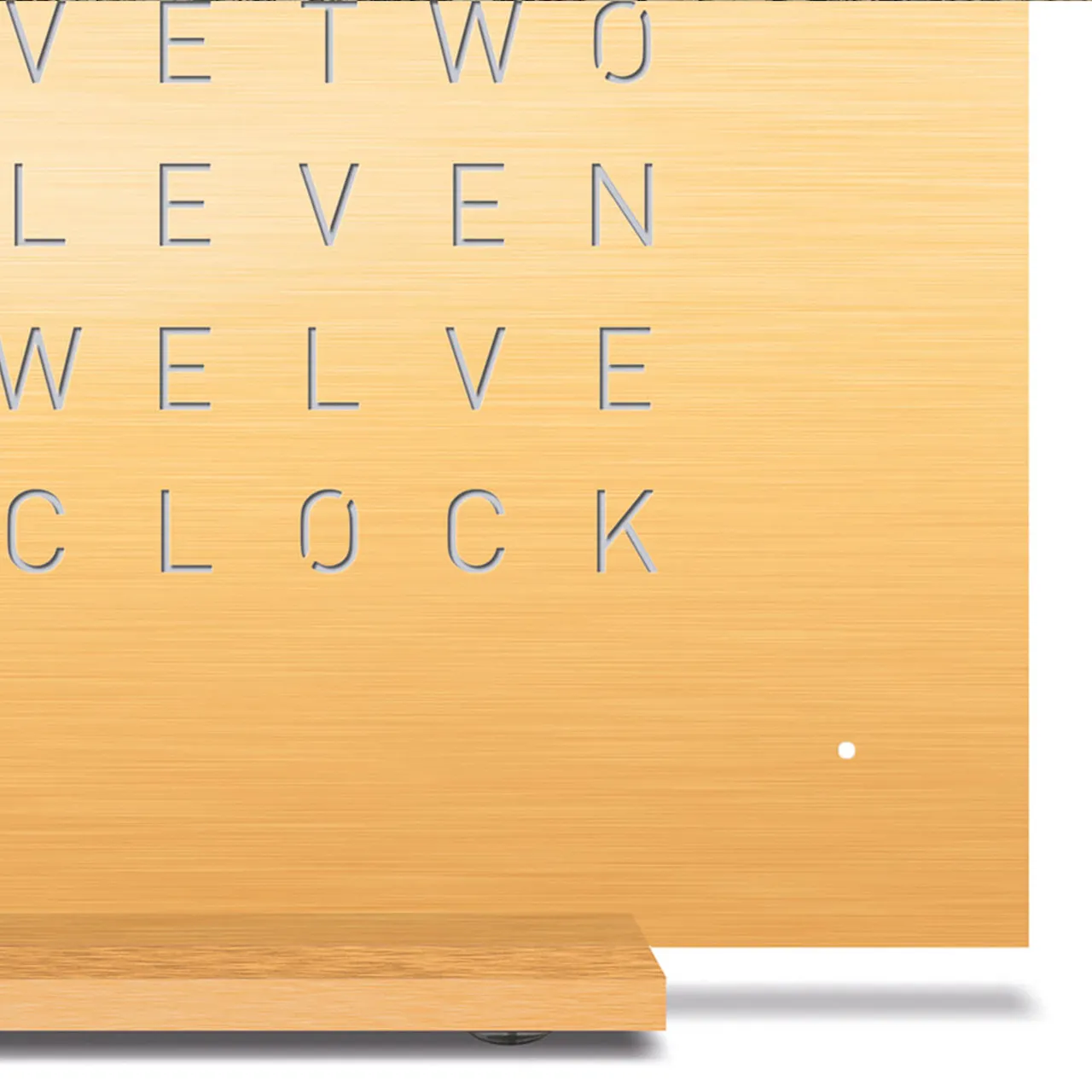 Qlocktwo Touch Special Edition - Golden Legend