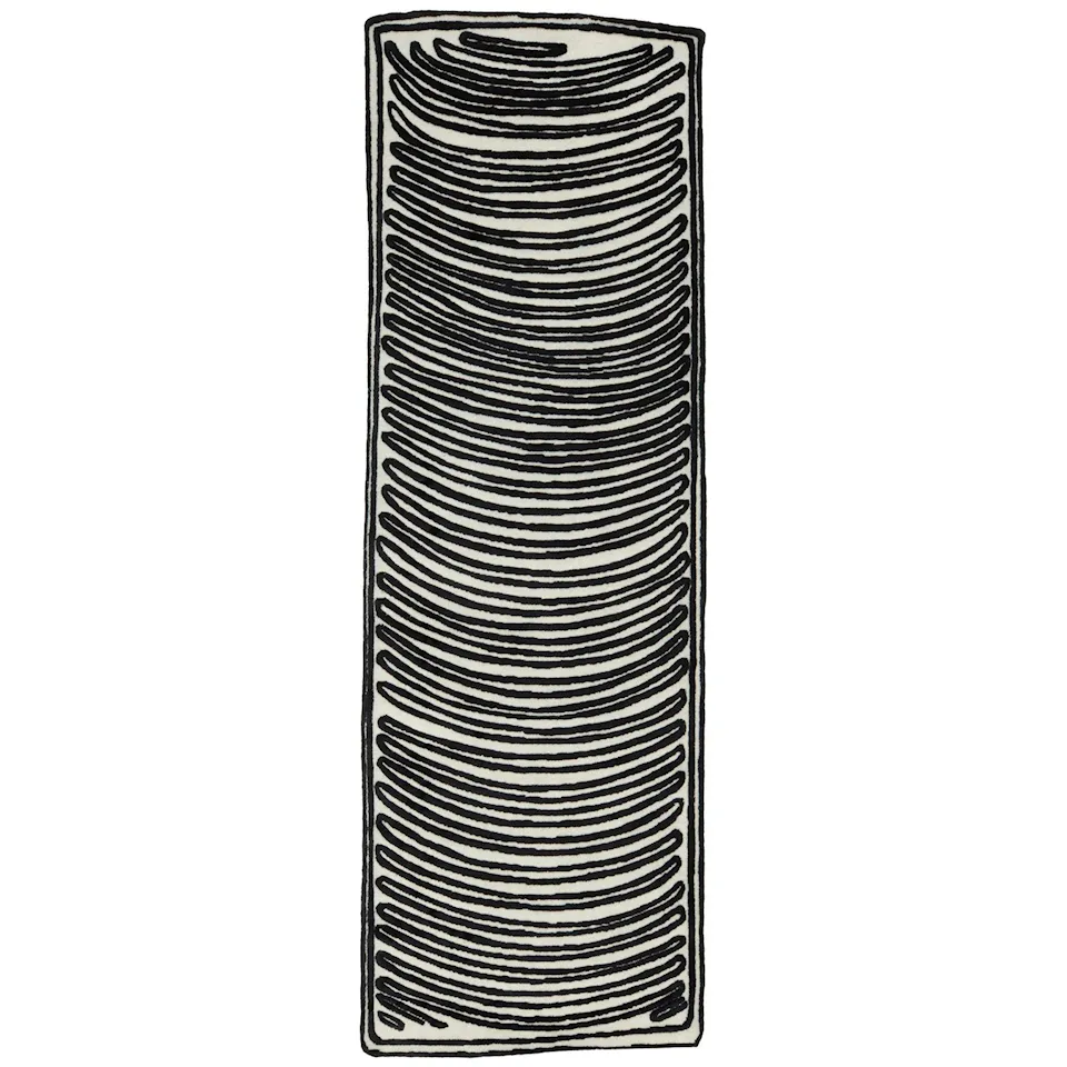 Naïf Crescent wool rug