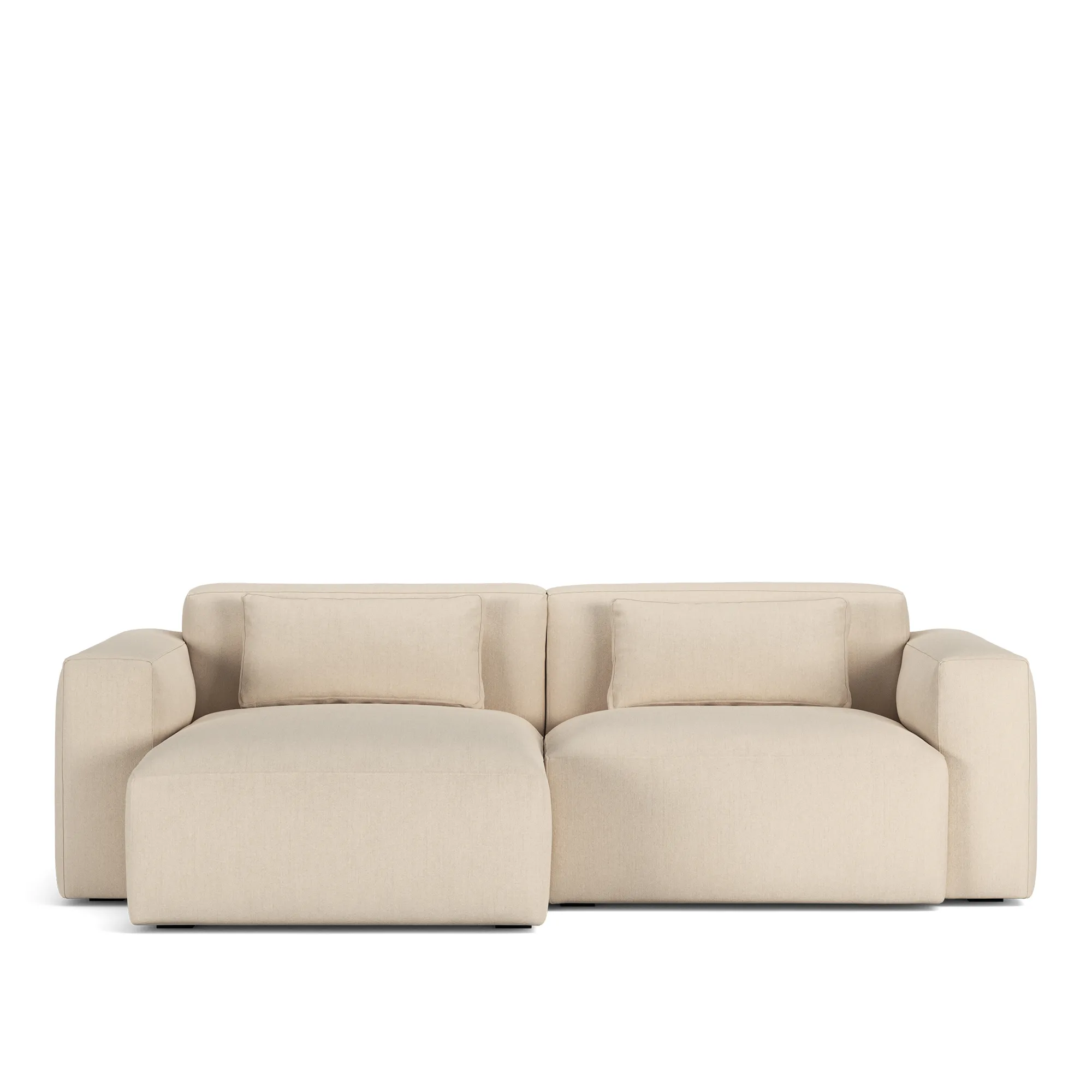 Brick 2-Seater Chaise Lounge Left - 9