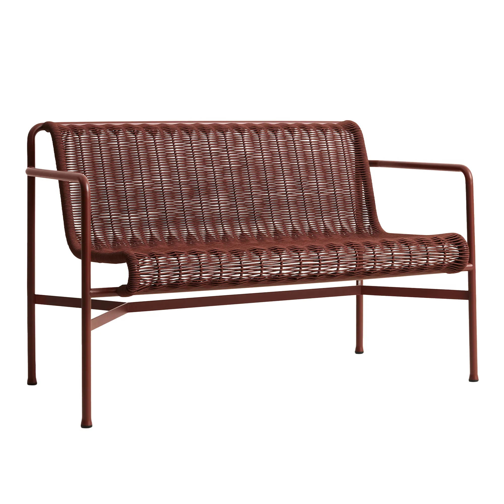 Palissade Cord Bench with Armrests - 1