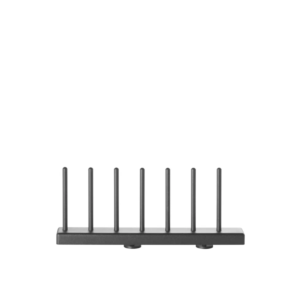 String plate rack 20 cm Black, 2-pack, space for 6 plates