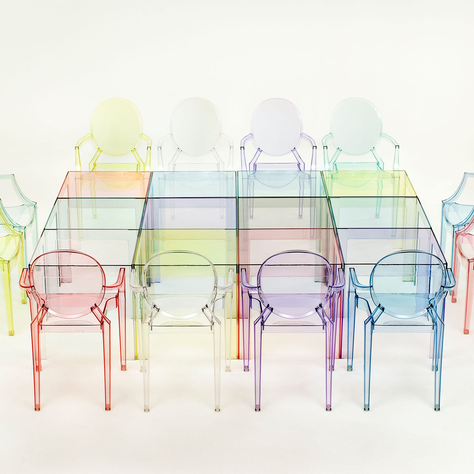 Lou Lou Ghost Chair - Barnstol - Kartell - Philippe Starck - NO GA