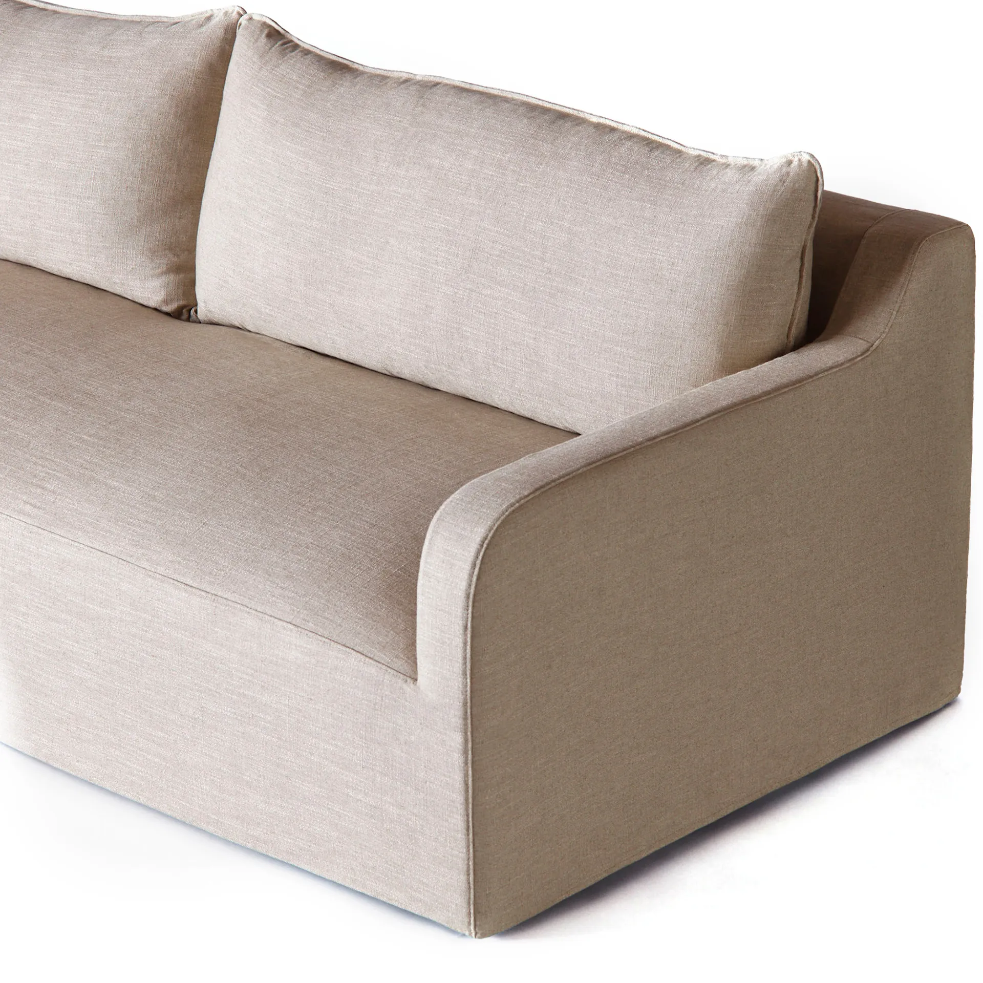 Dolores Sand Sofa - Dusty Deco - NO GA