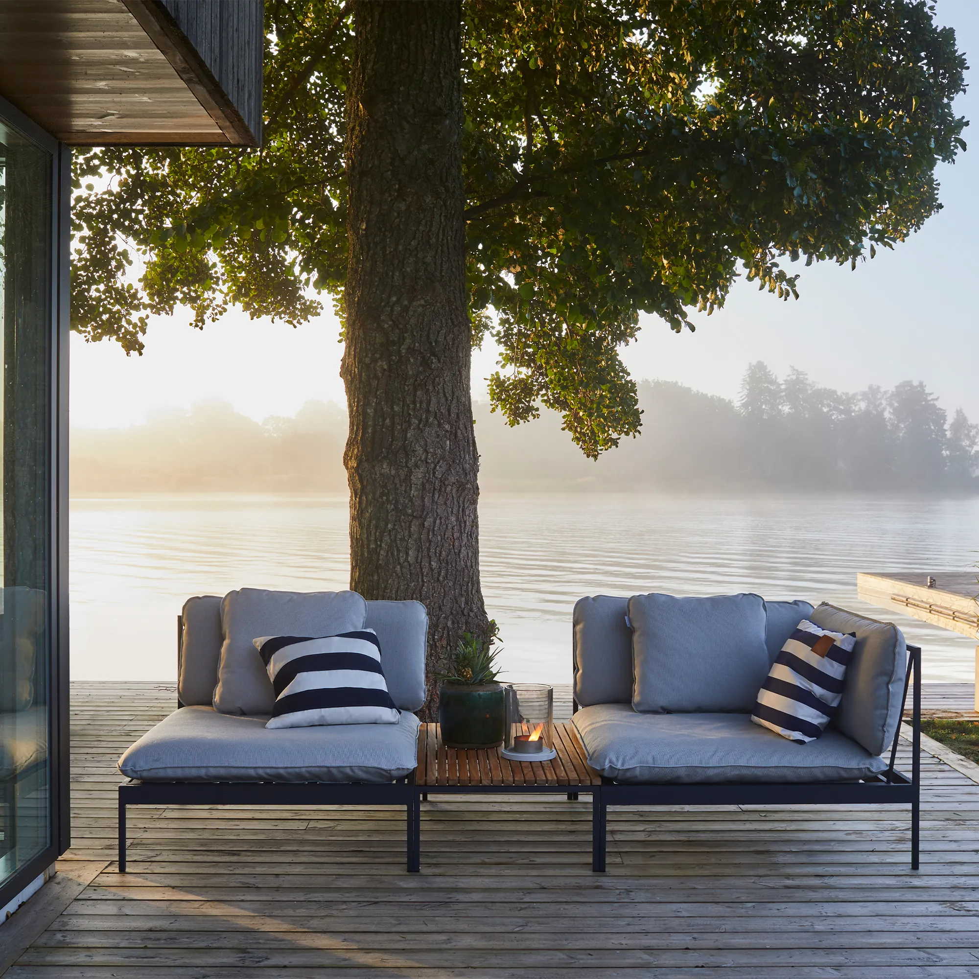 Bönan outdoor sofa & Bönan outdoor coffee table - 5