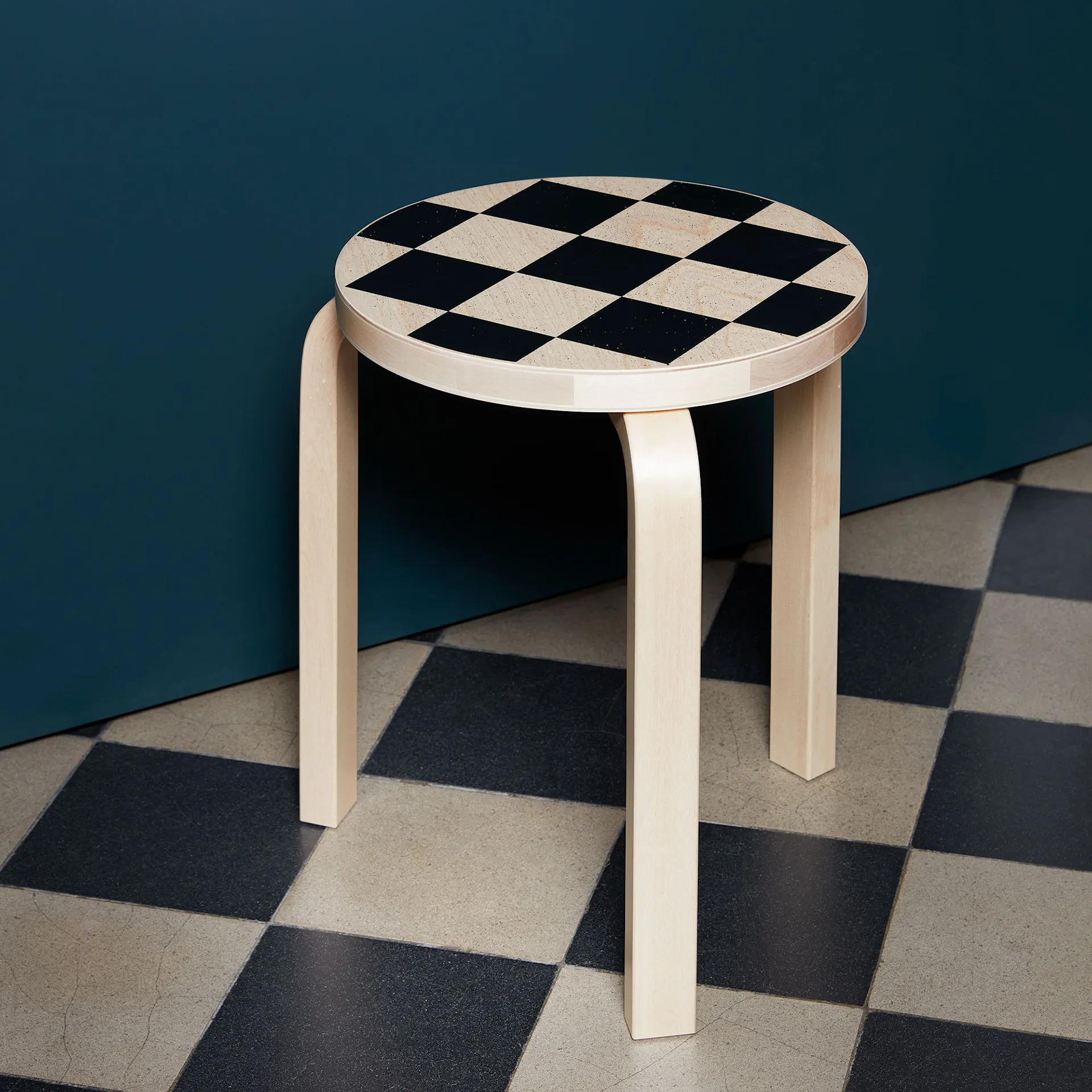 Stool 60 Nordiska Galleriet Limited Edition - Artek - Alvar Aalto - NO GA