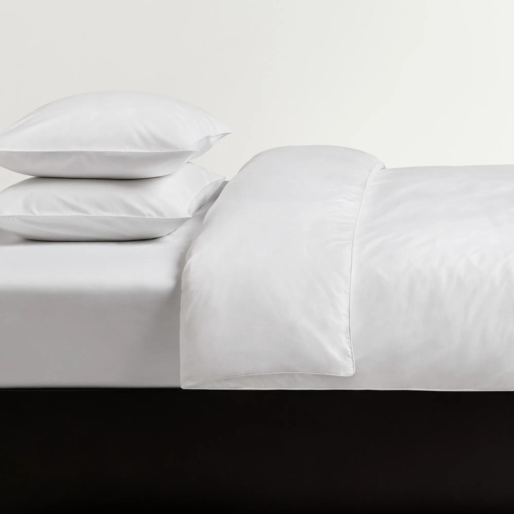 Percale Crisp White/White kussensloop 2-pack - 4