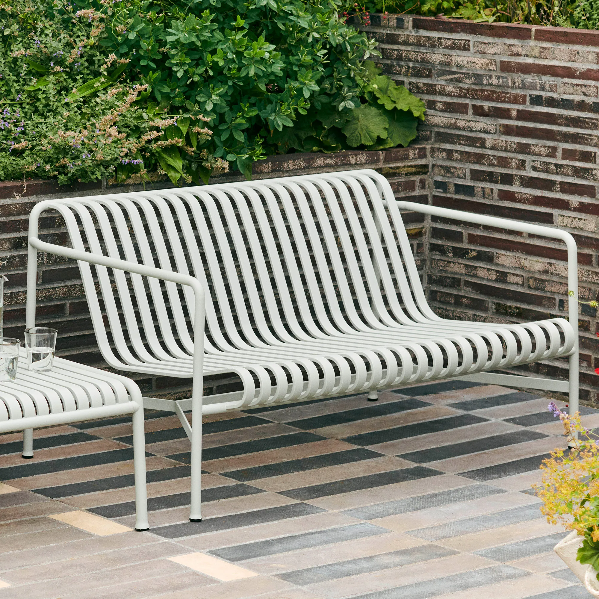 Palissade Soft Quilted kussen loungebank - 3