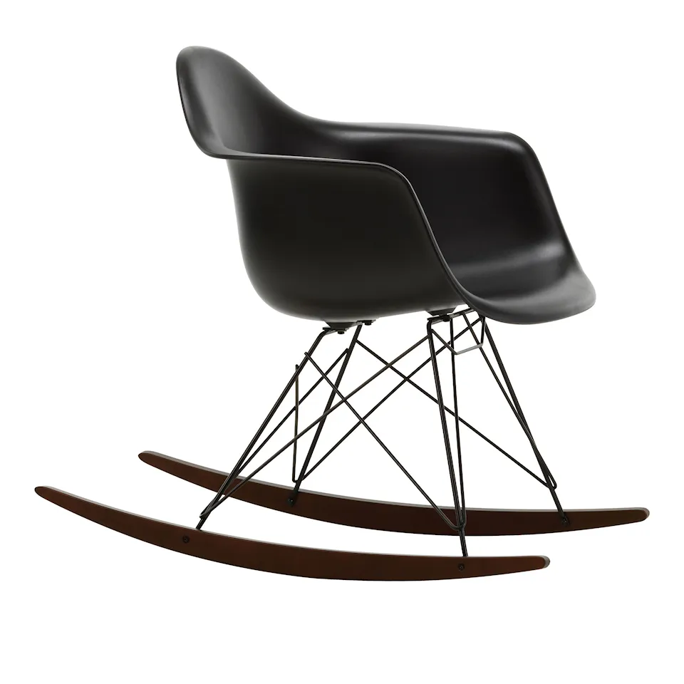 Eames RE Plastic Armchair RAR Basic Dark/Dark Maple