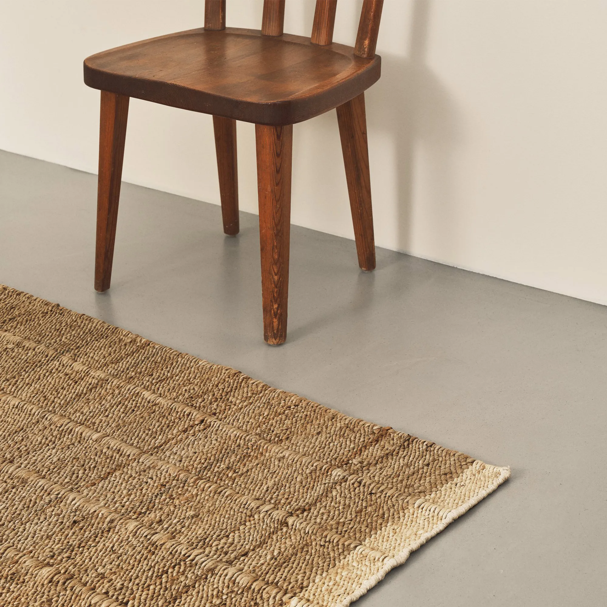Jute Runner Cream jute rug - 3