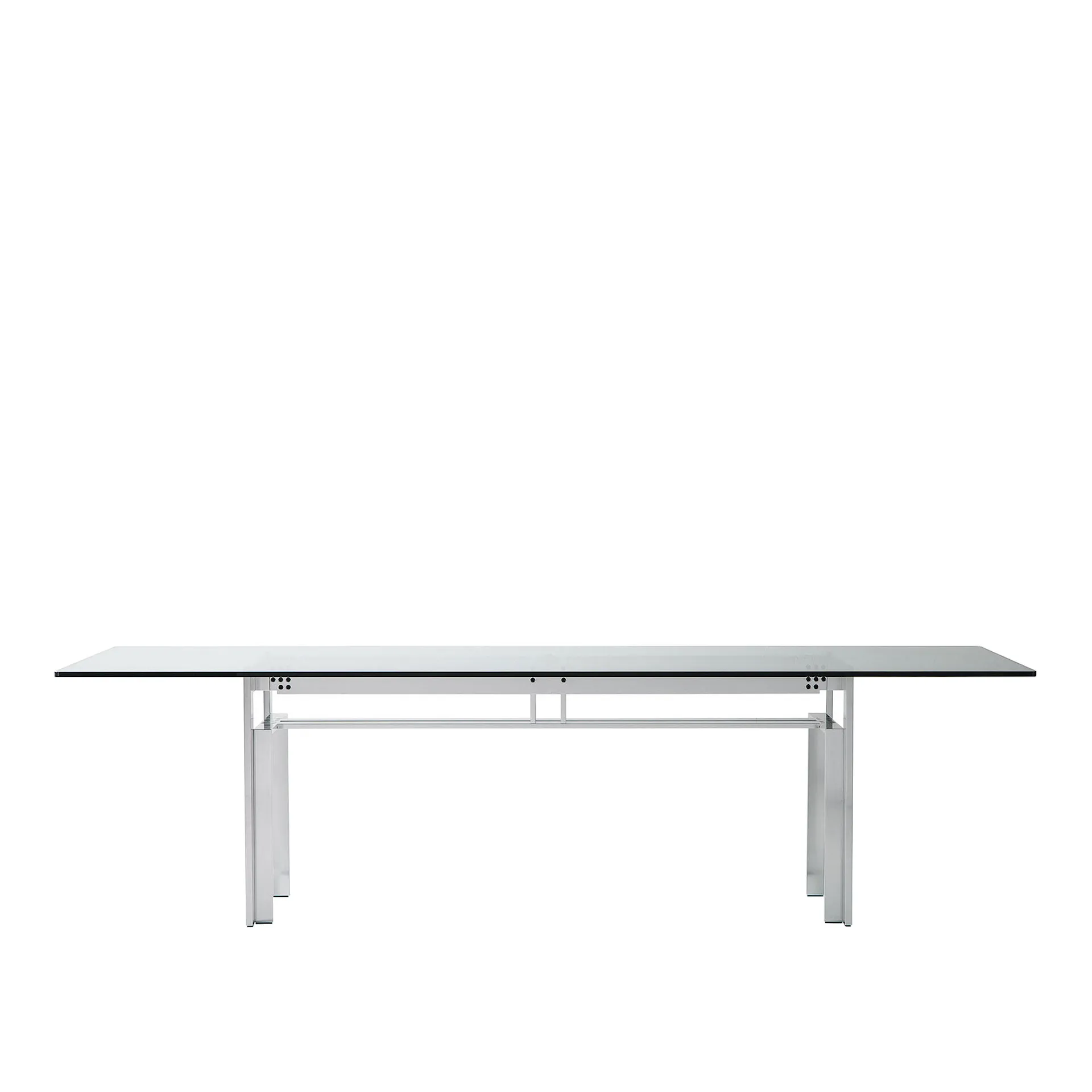 W01 Doge Polished Aluminium Smoked Anthracite Glass - Cassina - Carlo Scarpa - NO GA