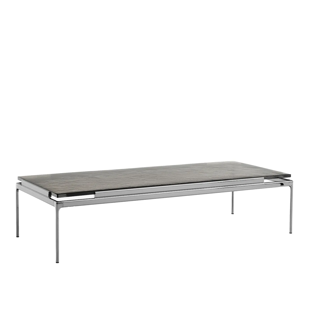 Sett Coffee Table LN12, Verde Guatemala/Dark Chrome