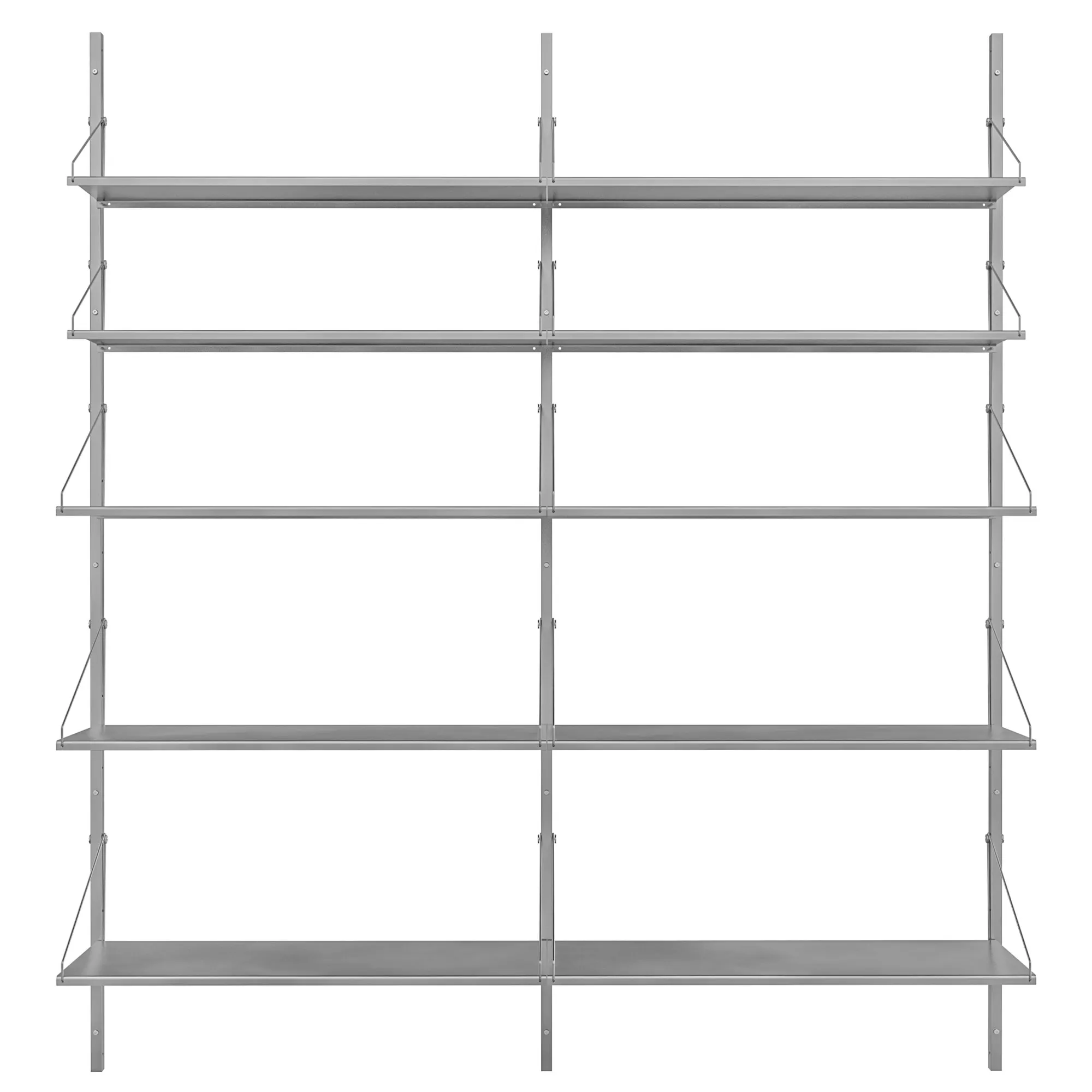 Shelf Library Double Section reolsystem 185/80 - 1