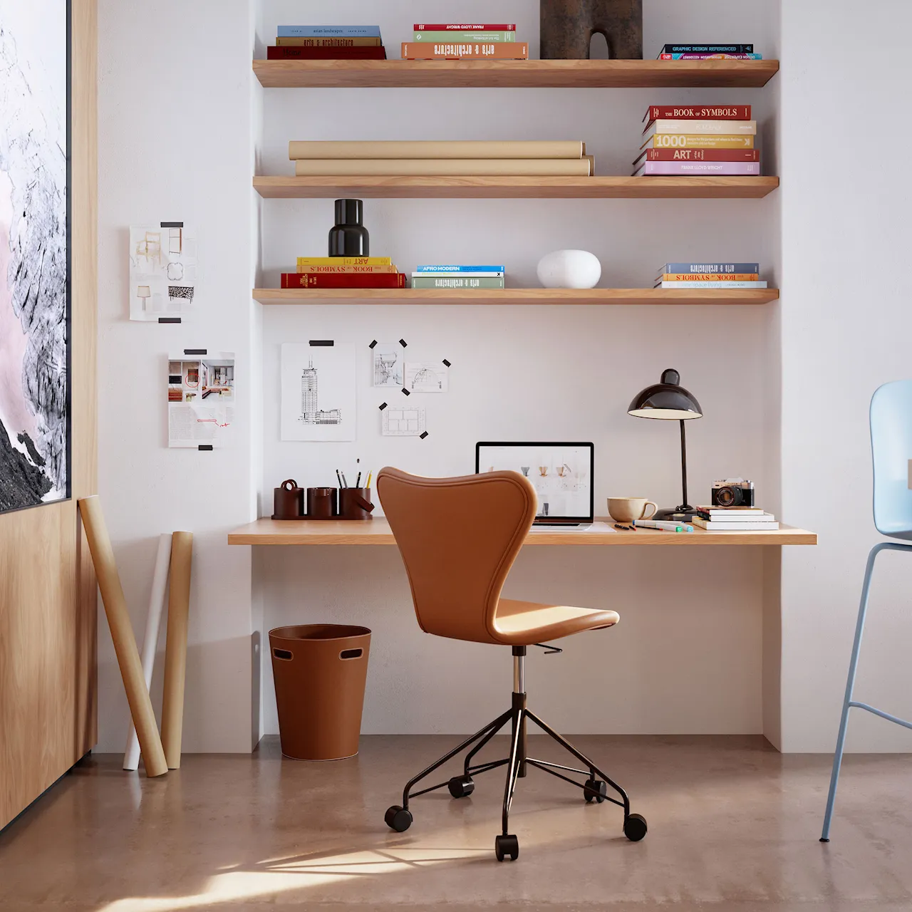 3117 Series 7 Office Chair Fully Upholstered