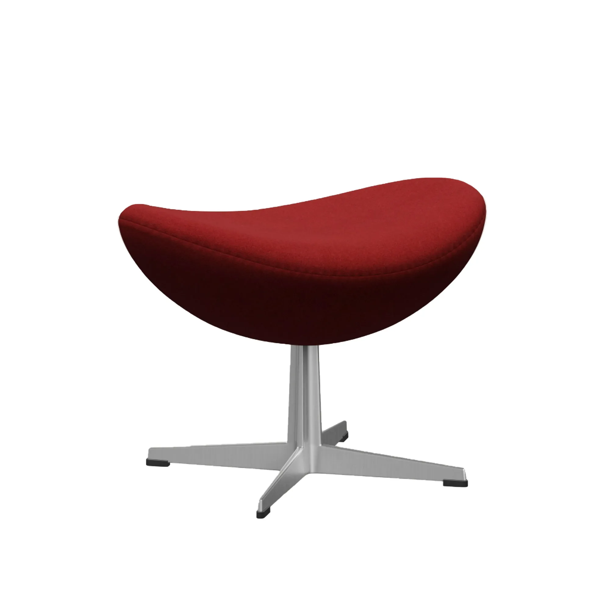 3127 Egg voetenbankje Satin Polished - 1