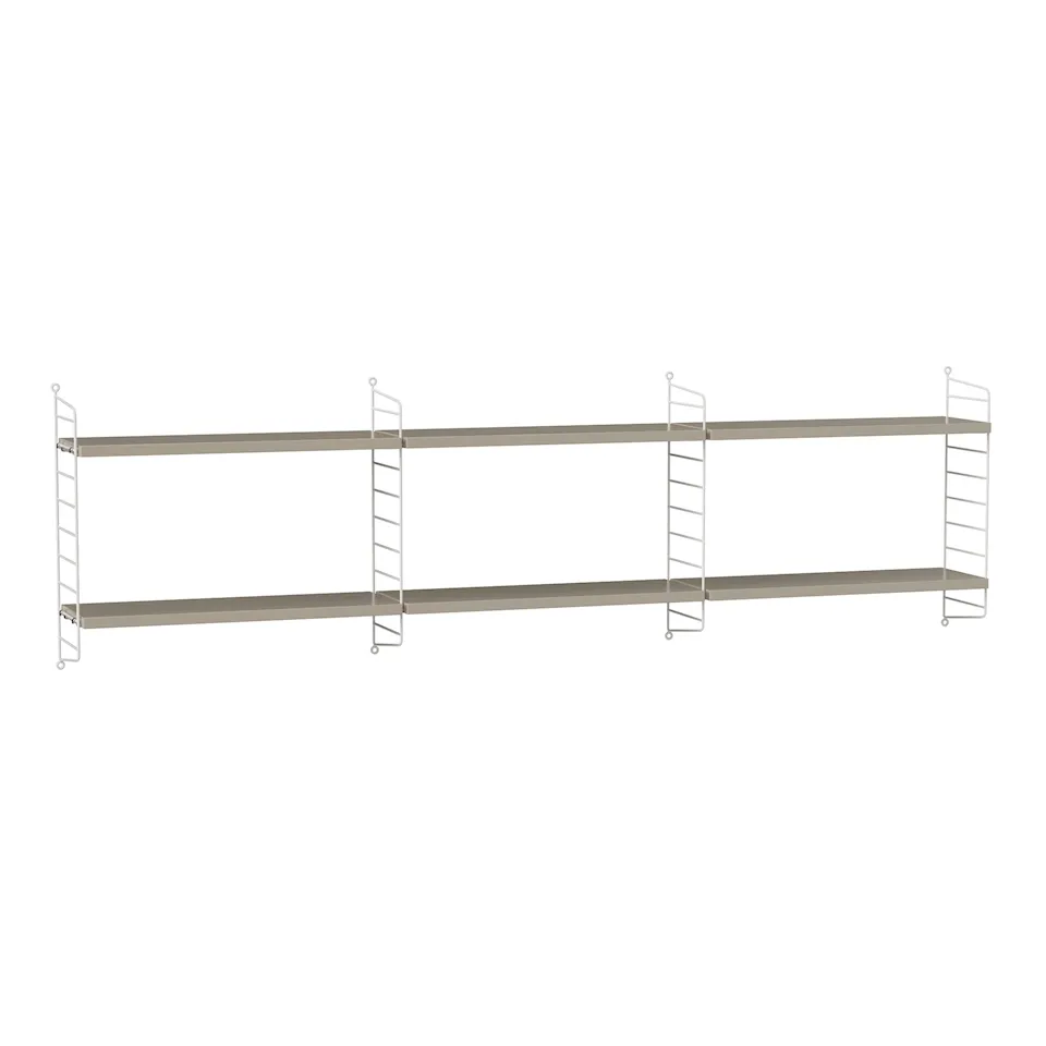 Sovrum Hyllsystem E Beige / Vit