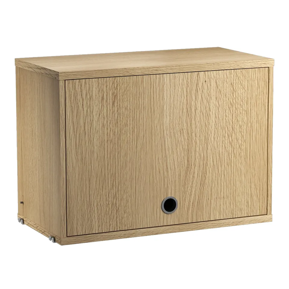 Top cabinet with folding door 58x30cm oak