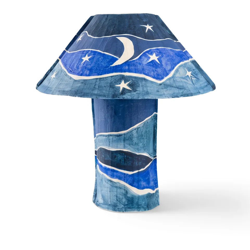 Paper Table Lamp Luna bordlampe