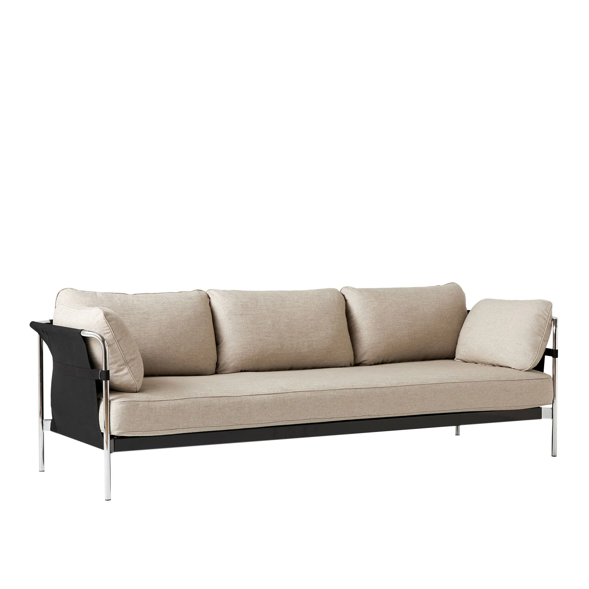 Can 3-istuttava sohva Chrome/Black - 1