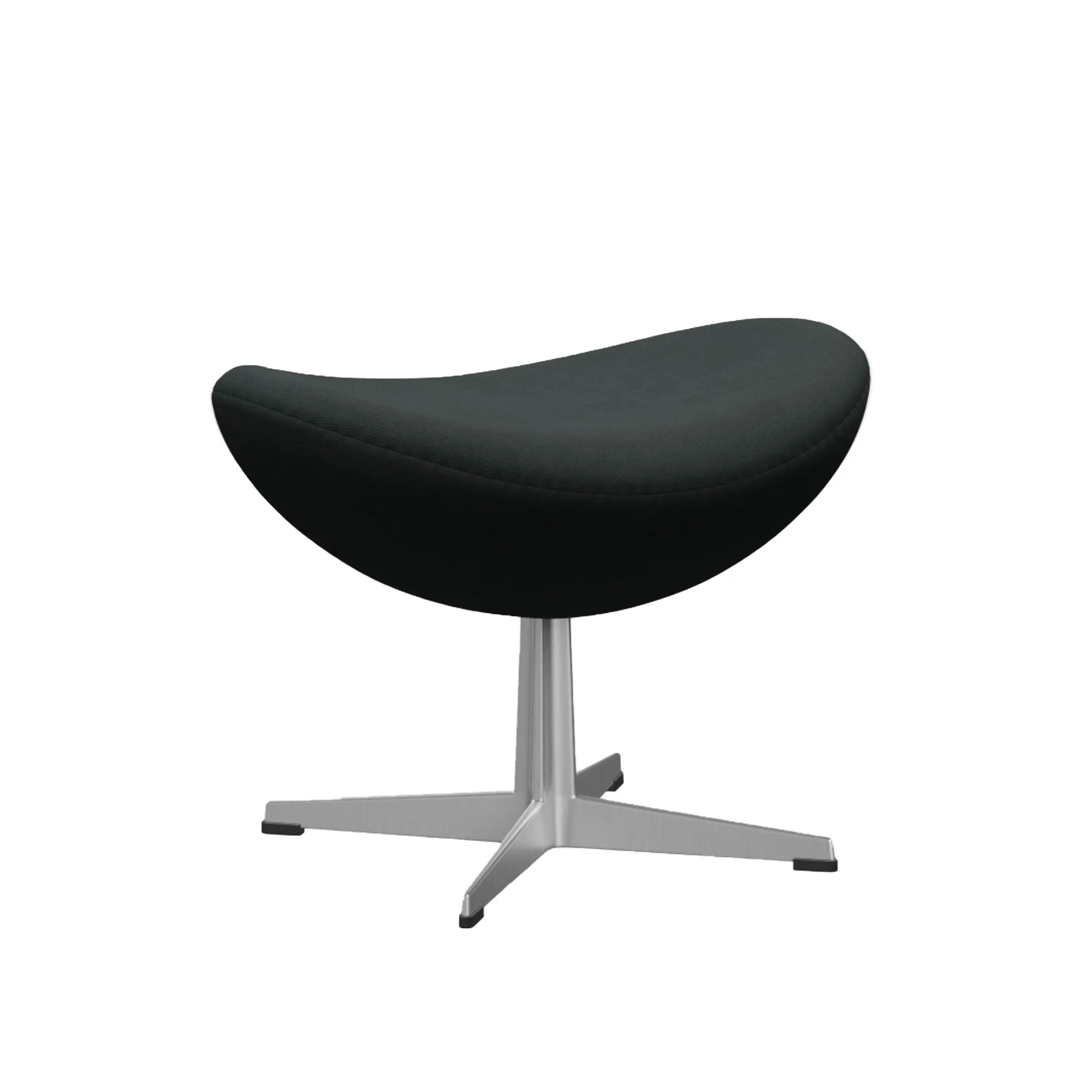 3127 Egg Footstool Satin Polished - 1