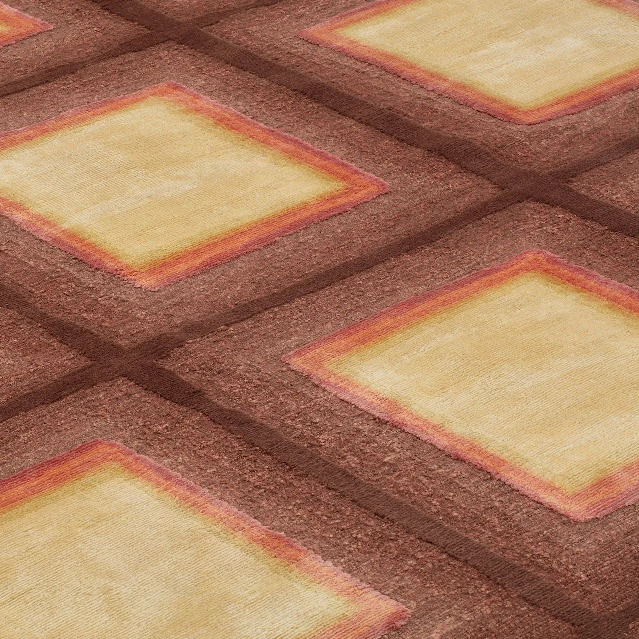 Composition 2 wool rug
