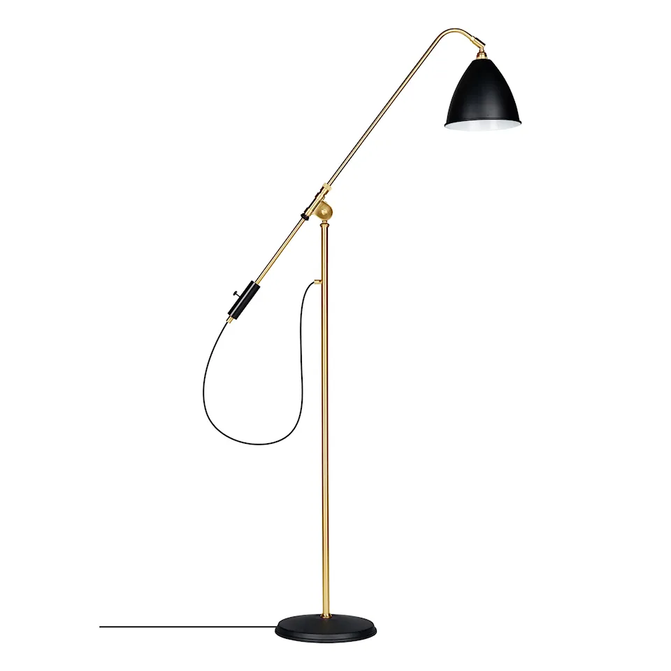 Bestlite BL4 gulvlampe messing