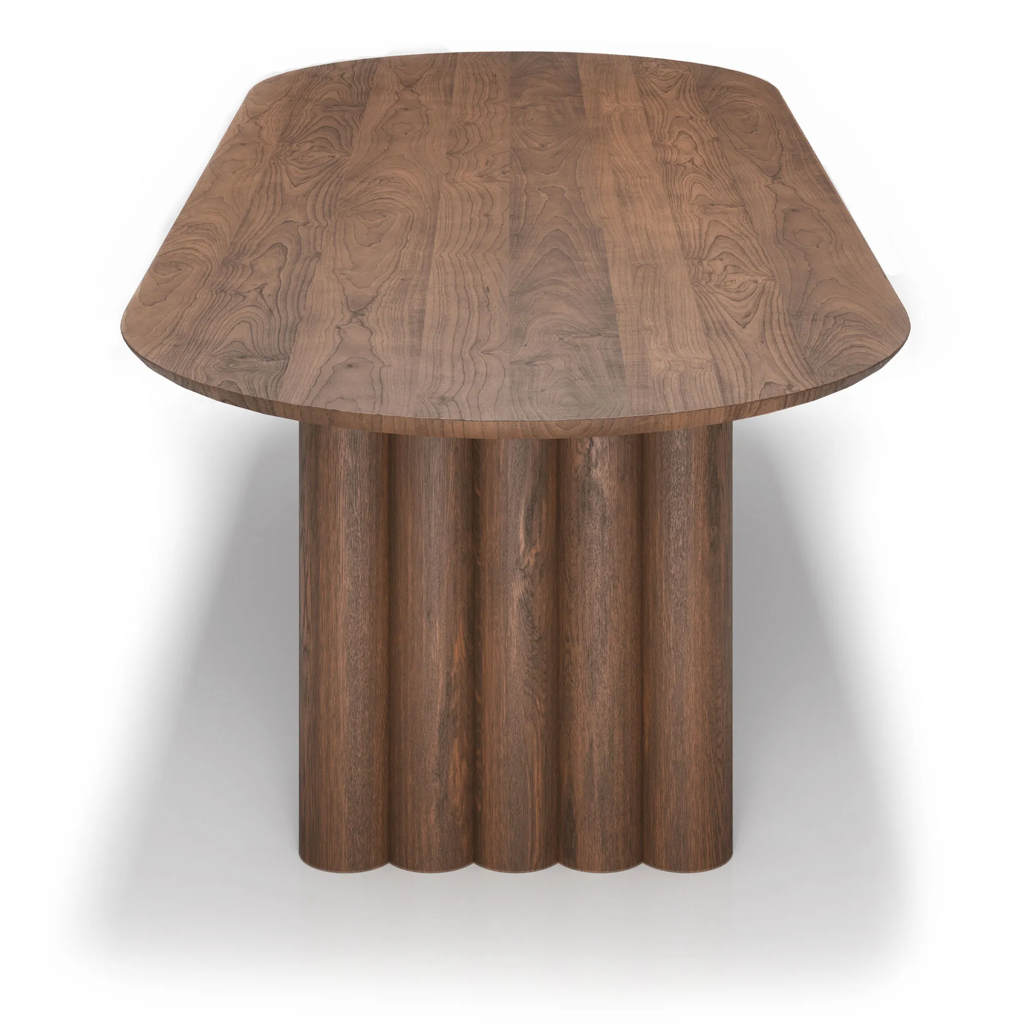 Plush Oval dining table - 3