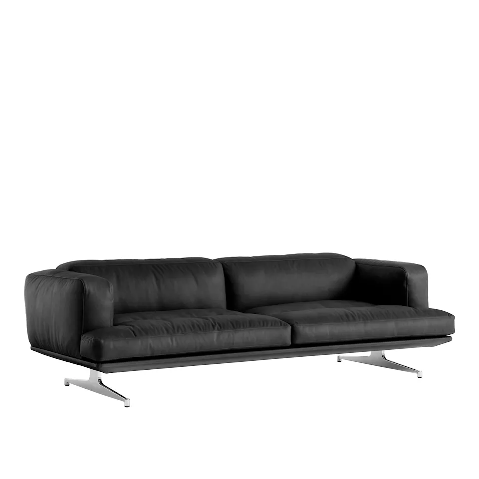 Inland AV23 3-zitsbank aluminium