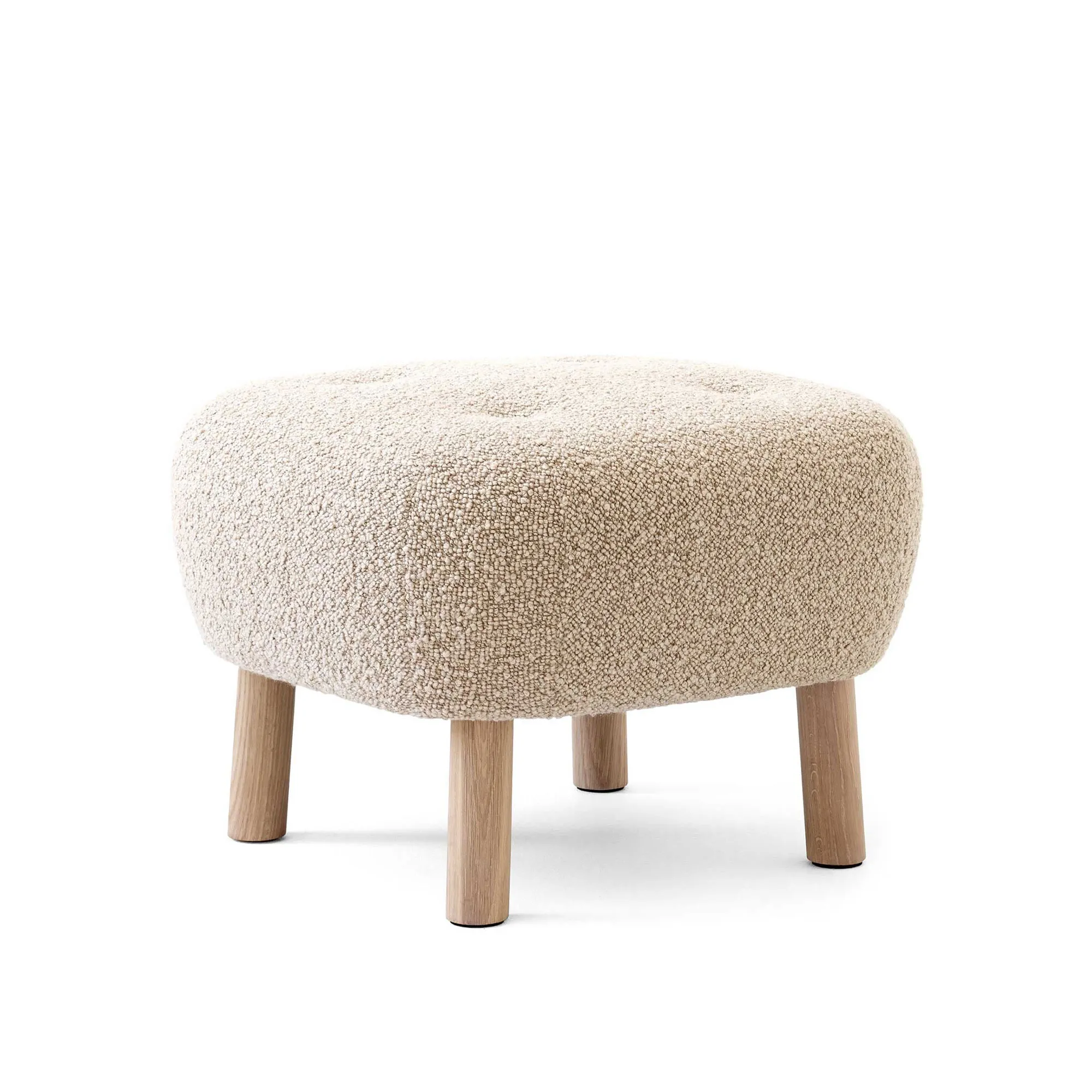 Little Petra Pouf Oak - 1