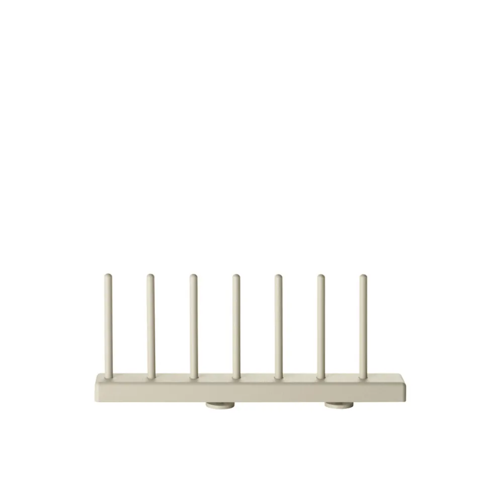 String Plate Rack Beige - 20 cm/6 Plates