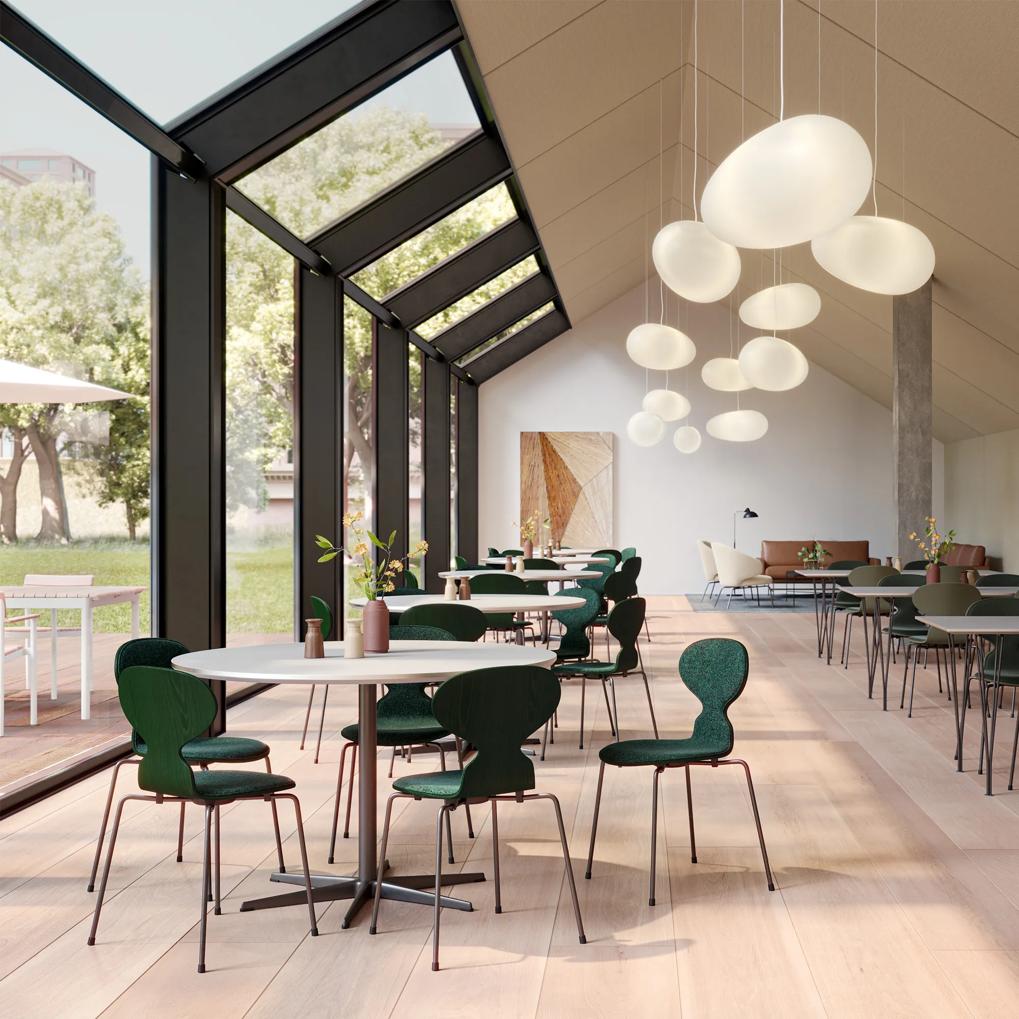 A825 Circular Dining Table Ø120 cm - 4