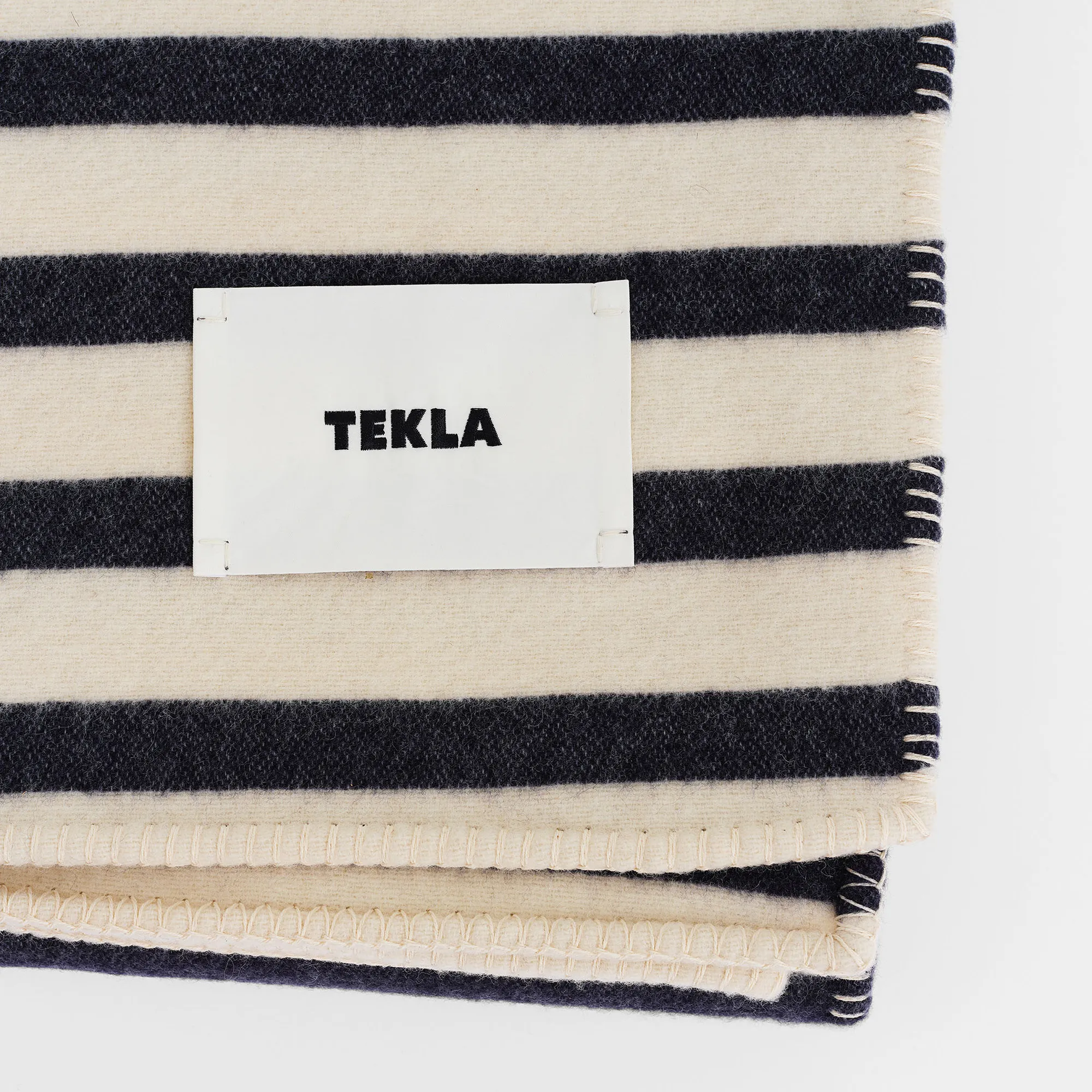 Magpie Stripes lamswollen deken - 7