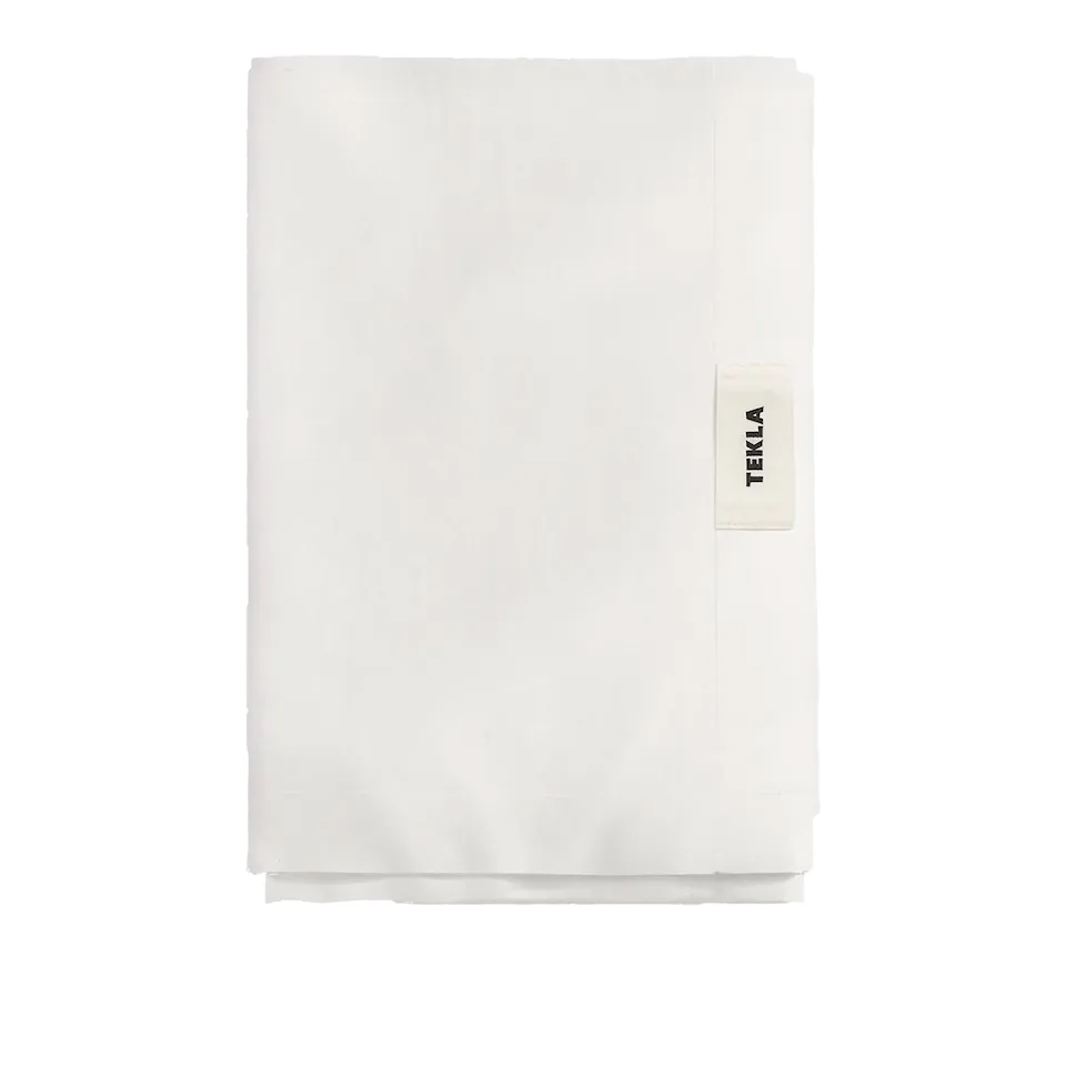 Sateen Cloud White Flat Sheet
