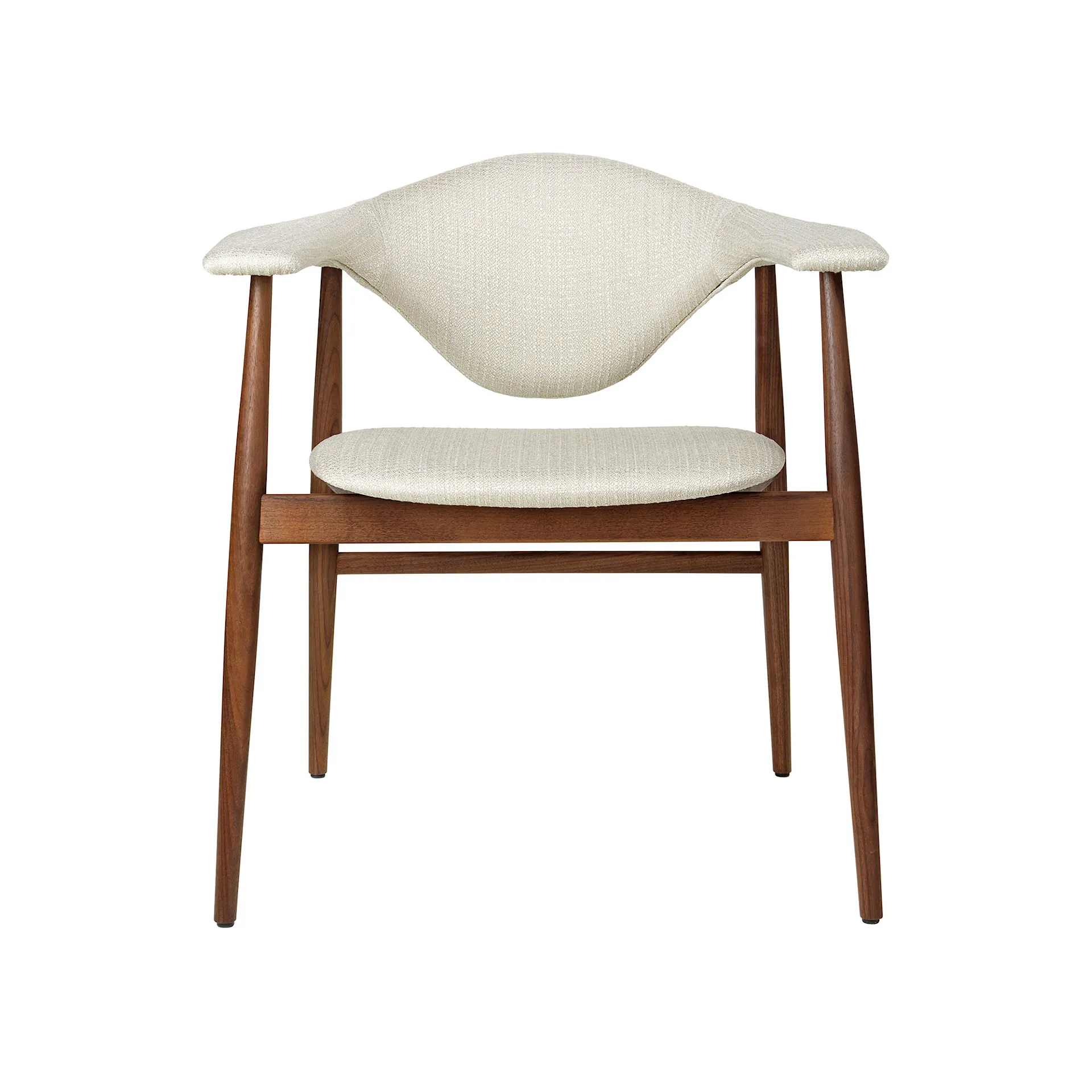 Masculo Dining Chair Fully Upholstered Wood base