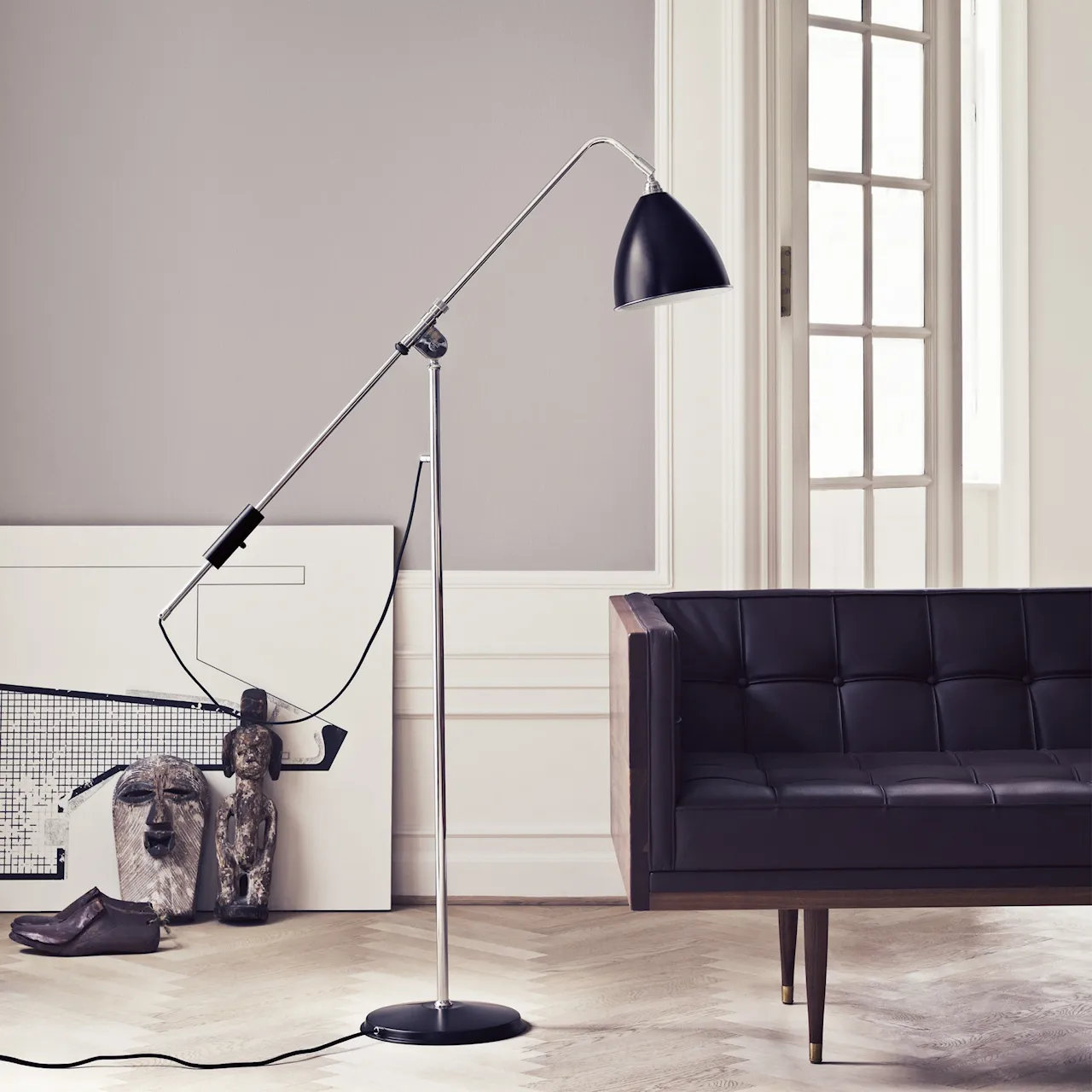 Bestlite BL4 Floor Lamp Brass