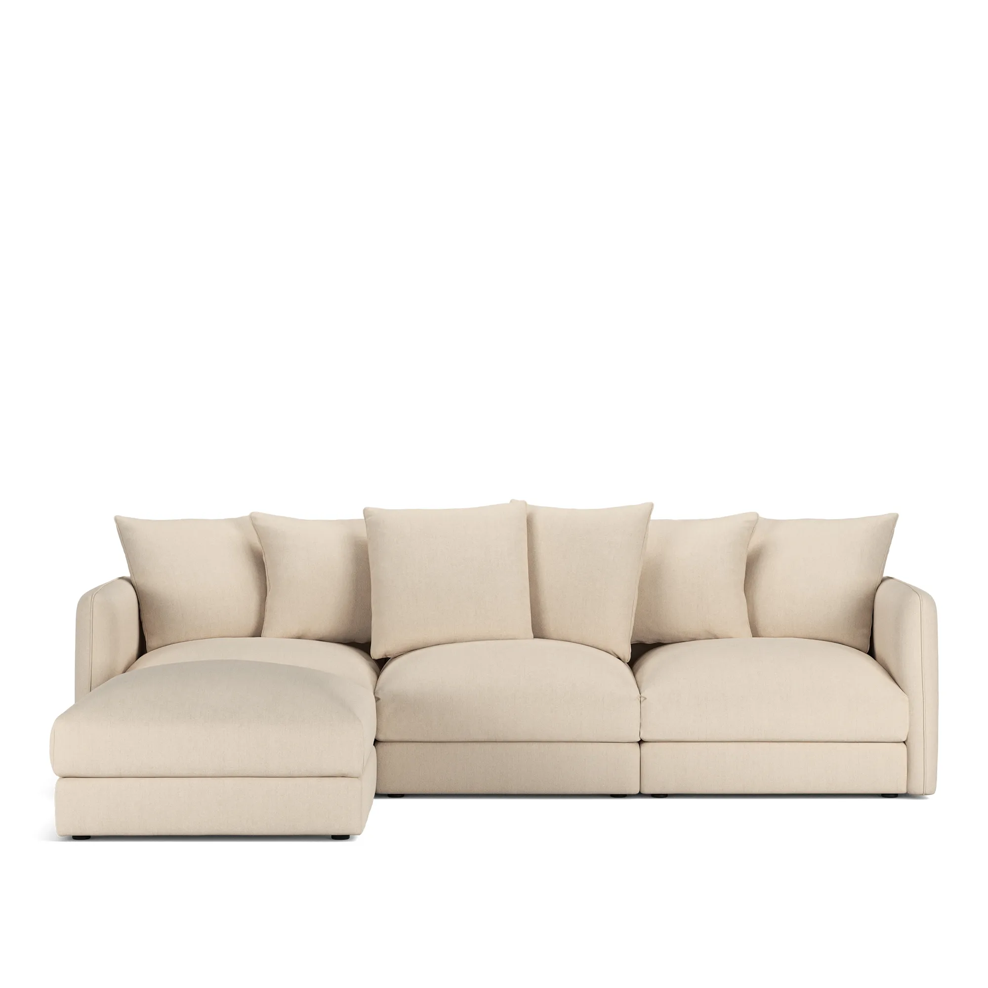 Pavarotti 3-Seater with Ottoman - 1