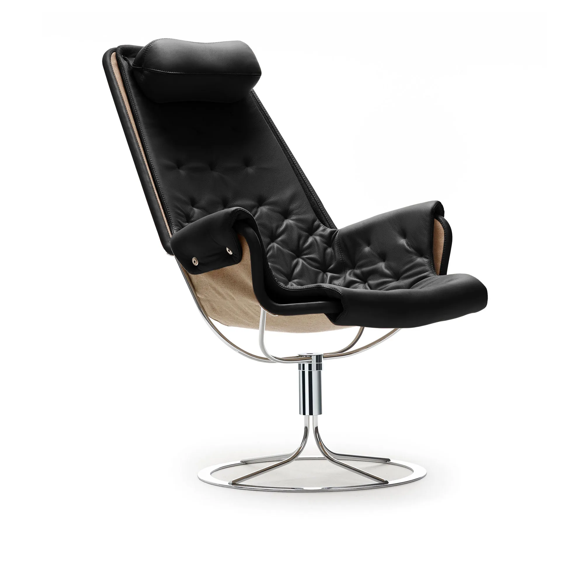 Jetson Armchair - Flax 21/Leather Dakota - 1