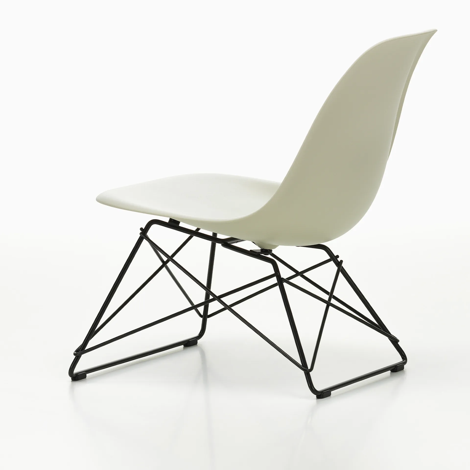 Eames RE Plastic Side Chair LSR tuoli Basic Dark - Vitra - Charles & Ray Eames - NO GA