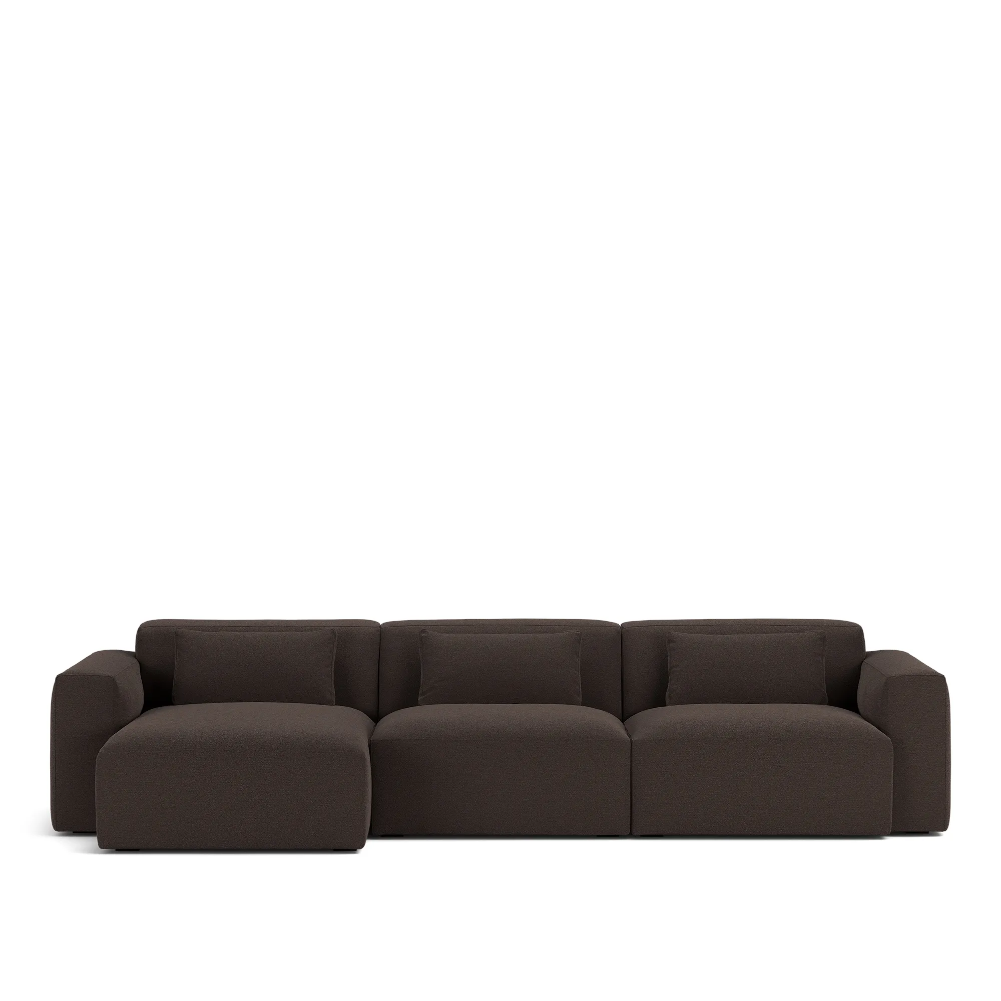 Brick 3-Seater Chaise Lounge Left - 9