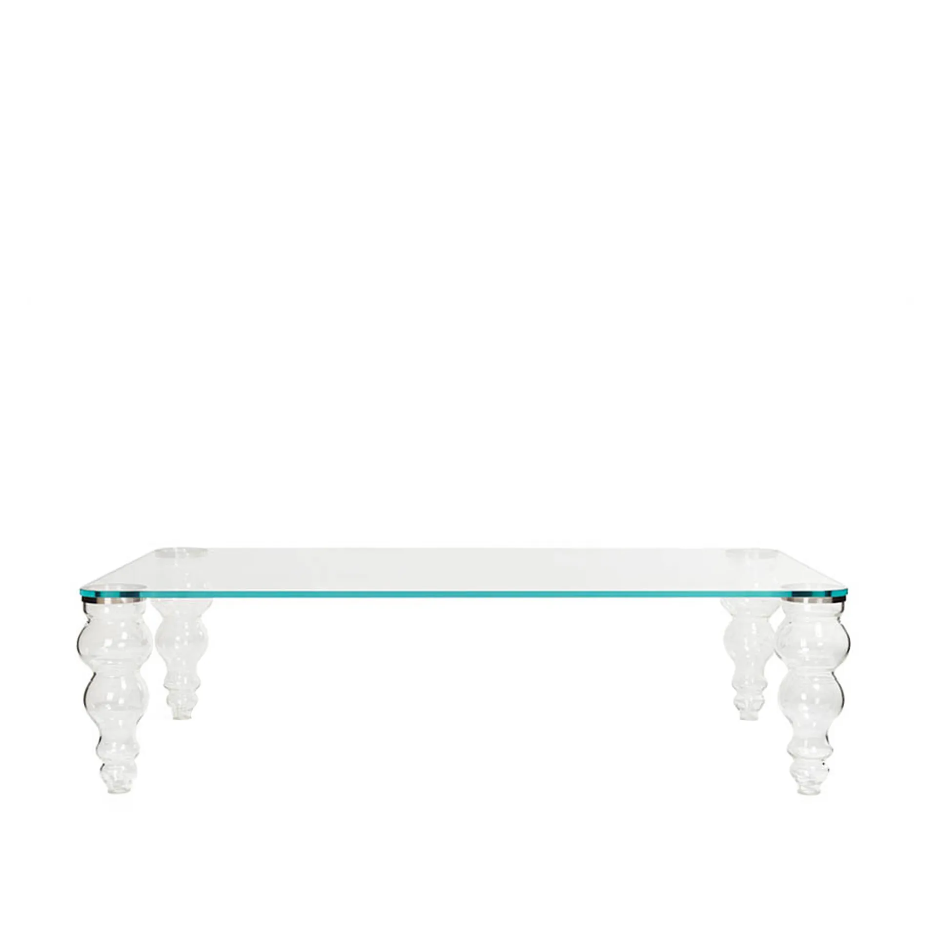 Post Modern Square Coffee Table - Glas Italia - Piero Lissoni - NO GA